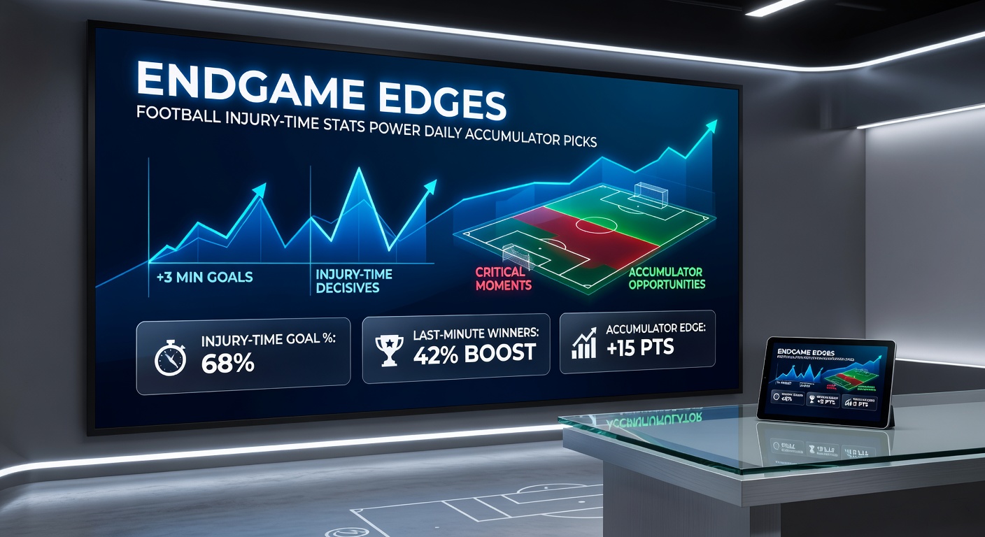 Close-up of a football goal celebration in injury time under floodlights, highlighting late-game intensity