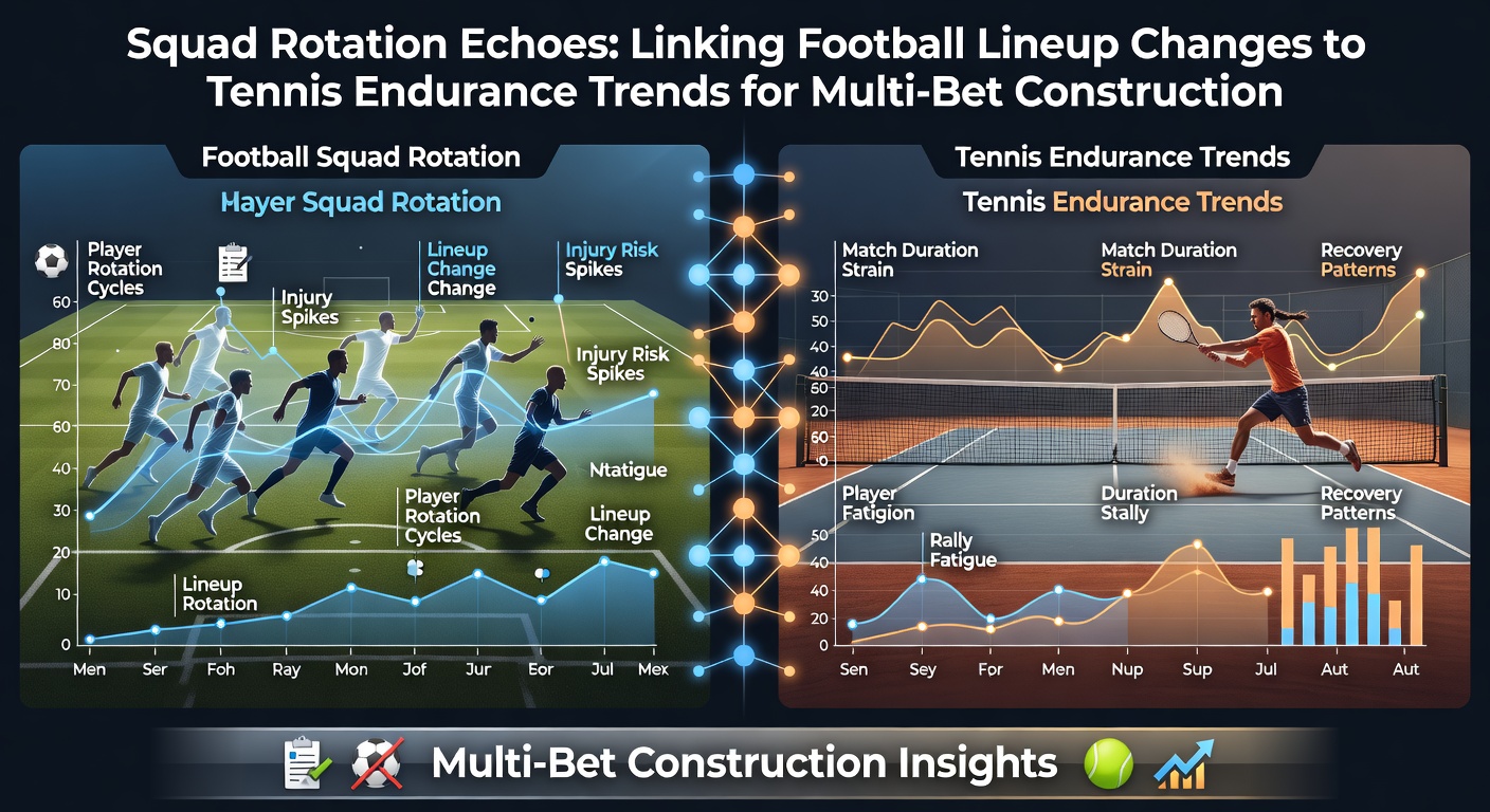 Football squad rotation patterns intersecting with tennis match endurance data in multi-bet strategies