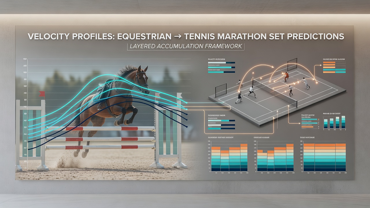 Tennis court movement speed overlay compared with equine velocity chart