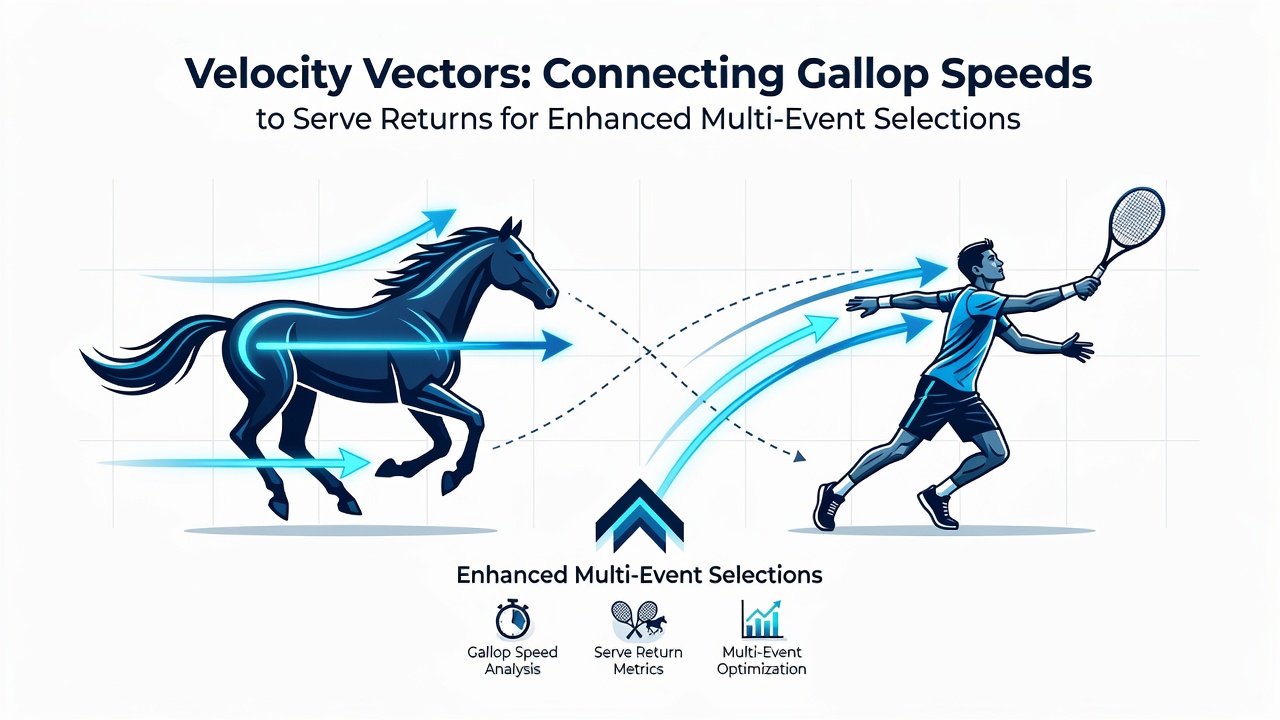 Composite chart illustrating speed correlations between race sections and tennis rallies