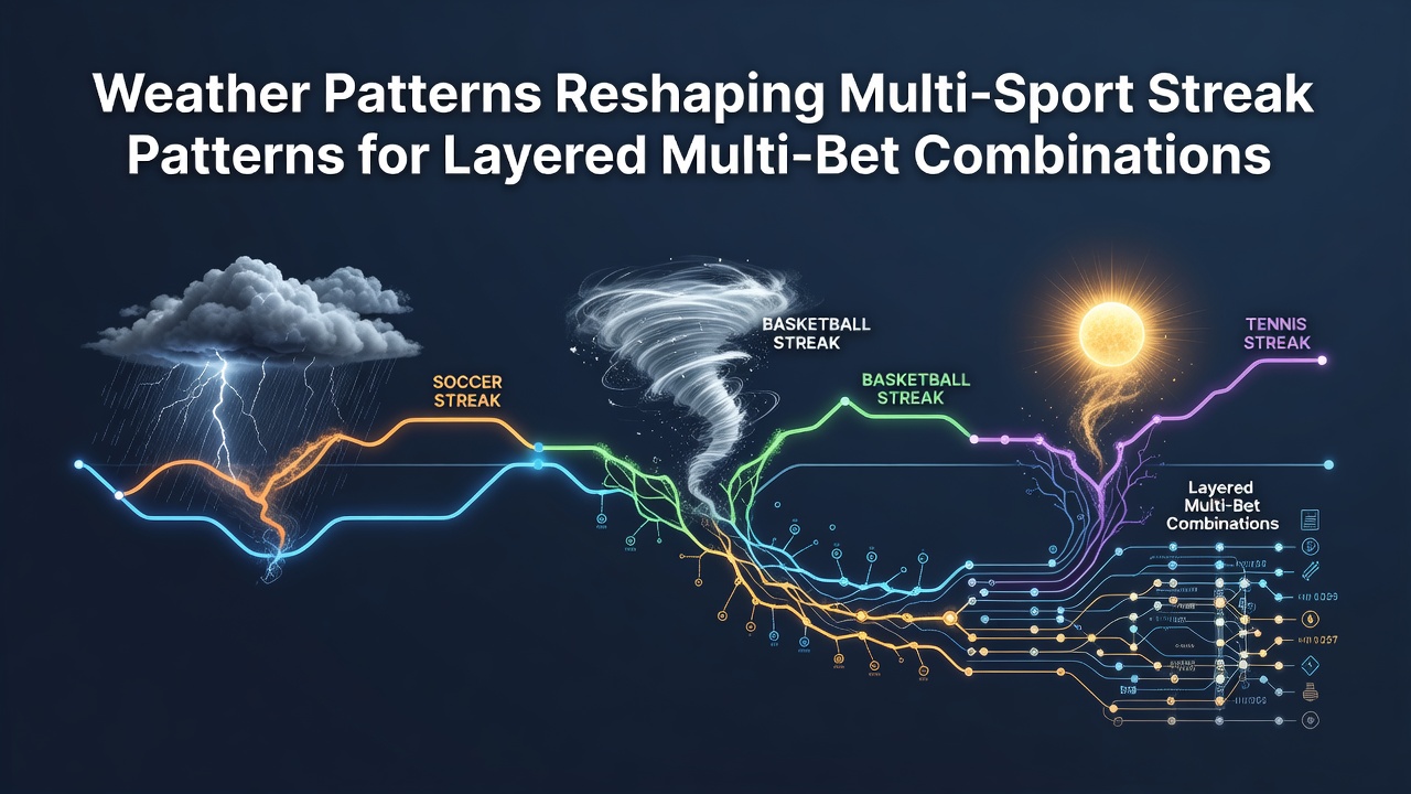 Weather systems impacting stadium conditions and track surfaces across multiple sports venues