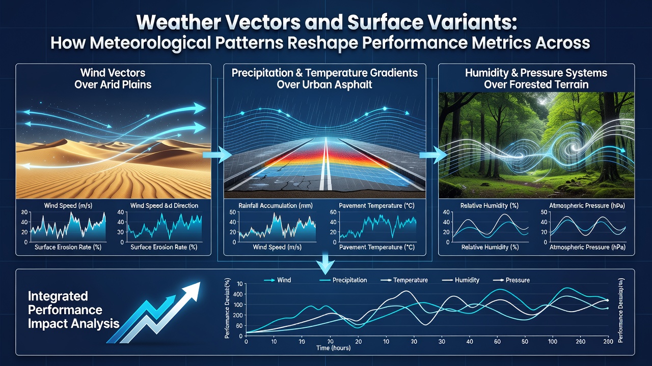 Surface moisture readings and wind vector maps applied to accumulator probability calculations for racing and tennis events